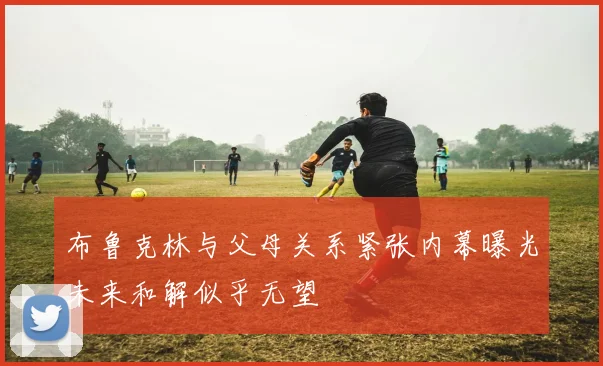 布鲁克林与父母关系紧张内幕曝光未来和解似乎无望